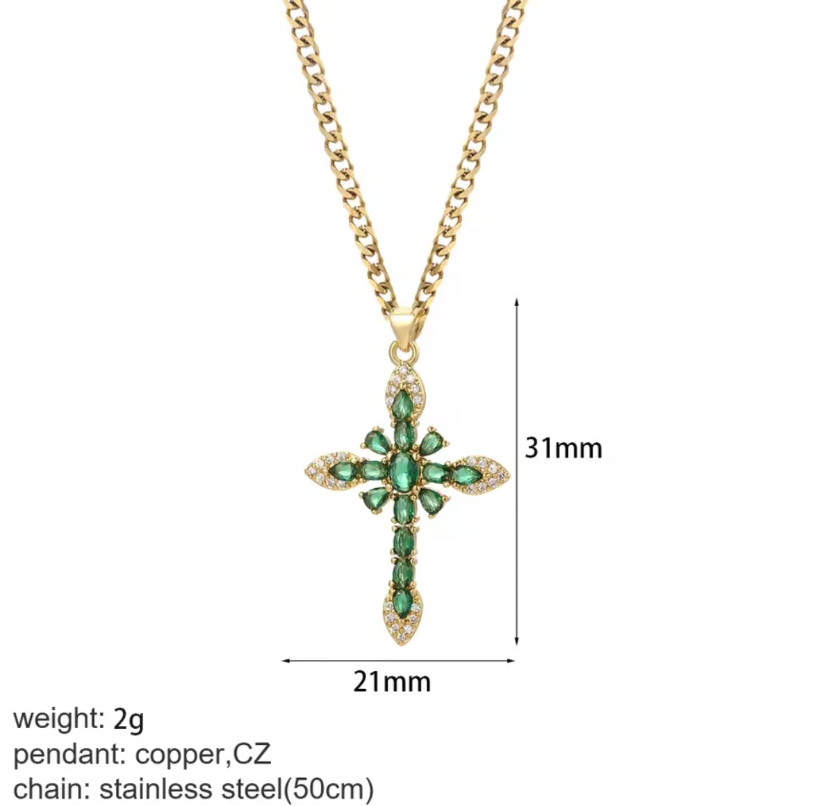 Merentier Émeraude Sanctus Pendant